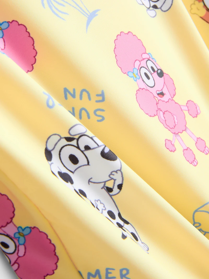 1.5-7yrs | Bluey Zip-Up Swimsuit