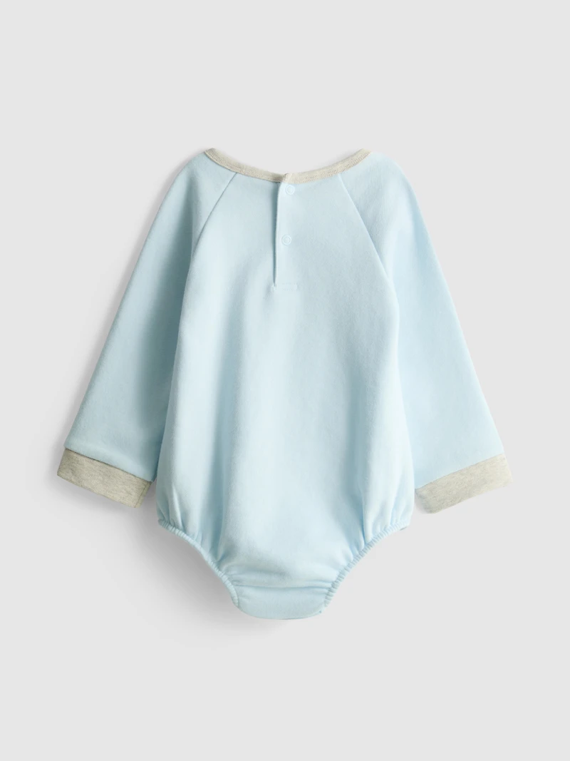 0-18mths | Paddington Bear Long Sleeve Newborn Bodysuit