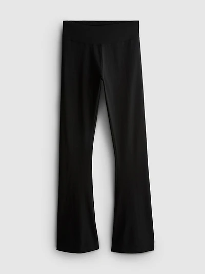Cotton Rich Flared Leggings