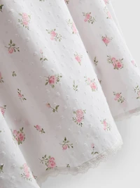 Floral Cotton Dobby Chemise