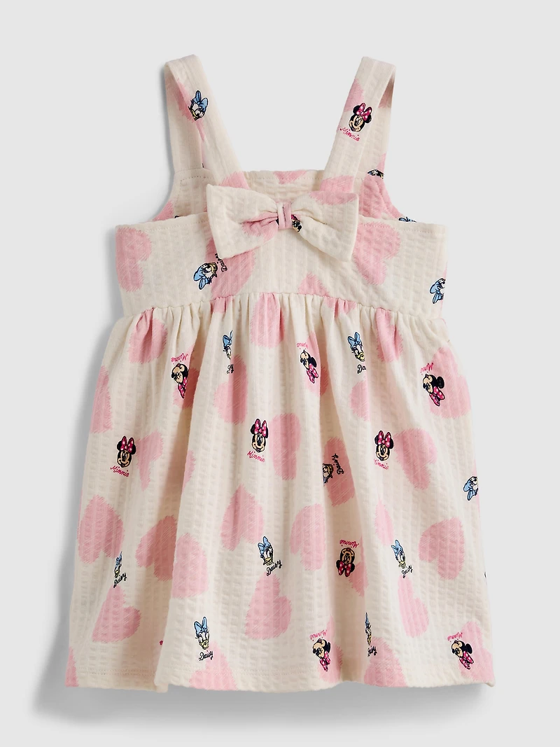 0-36mths | Disney’s Minnie Mouse and Daisy Duck Textured Smock Dress
