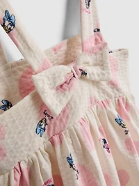 0-36mths | Disney’s Minnie Mouse and Daisy Duck Textured Smock Dress