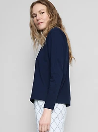 Cotton Printed Sweatshirt Pajamas