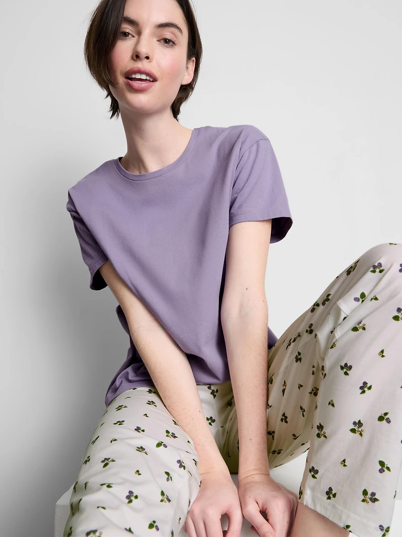 Floral Printed Pajamas