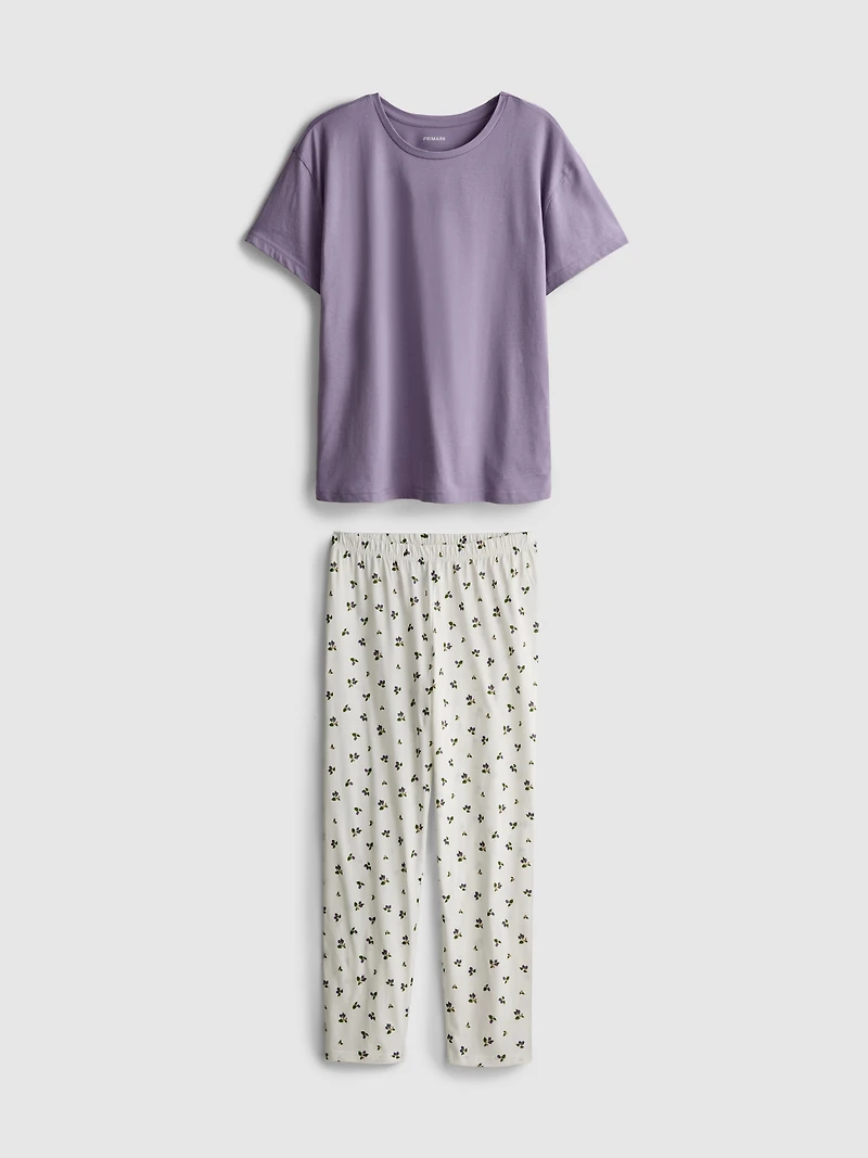 Floral Printed Pajamas