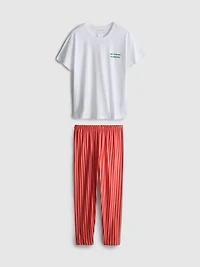 Cotton T-Shirt Pajamas