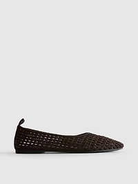 Woven Ballet Pumps