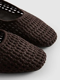 Woven Ballet Pumps