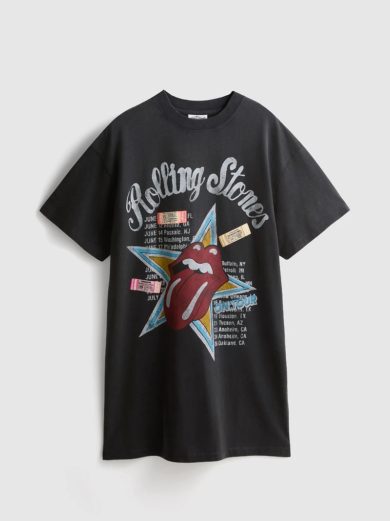 The Rolling Stones Graphic T-Shirt Dress
