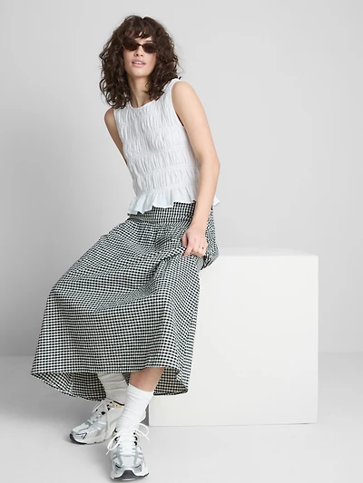 The Primark Scene | Cotton Gingham Maxi Skirt