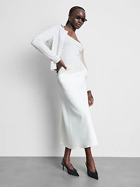 Pointelle Cardigan and Cami Set