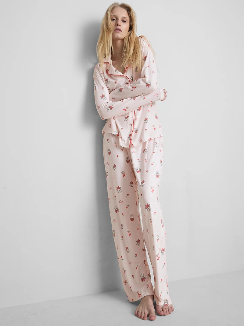Disney’s Minnie Mouse Graphic Boyfriend Pajamas