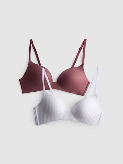 2pk A-E Plunge Bras