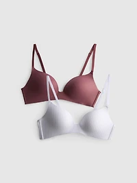 2pk A-E Plunge Bras