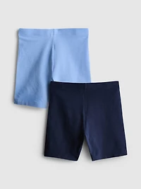 7-15yrs | 2pk Bike Shorts