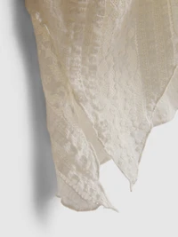 Asymmetrical Lace Tank Top