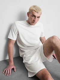 Textured Short Sleeve T-Shirt