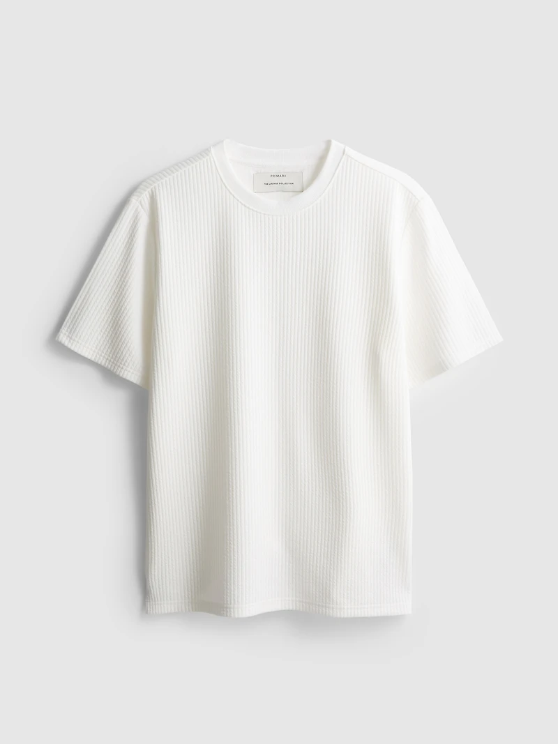 Textured Short Sleeve T-Shirt