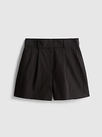 High Waisted Textured Cruise Shorts