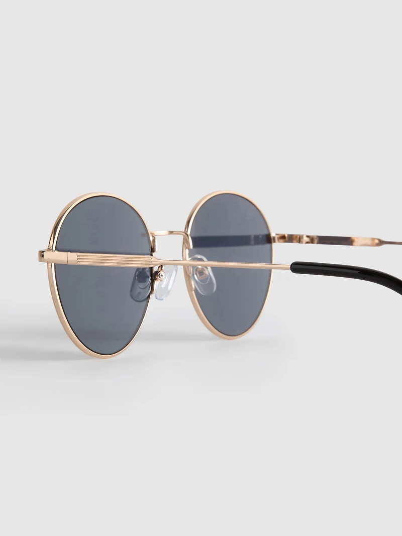 Round Metal Sunglasses