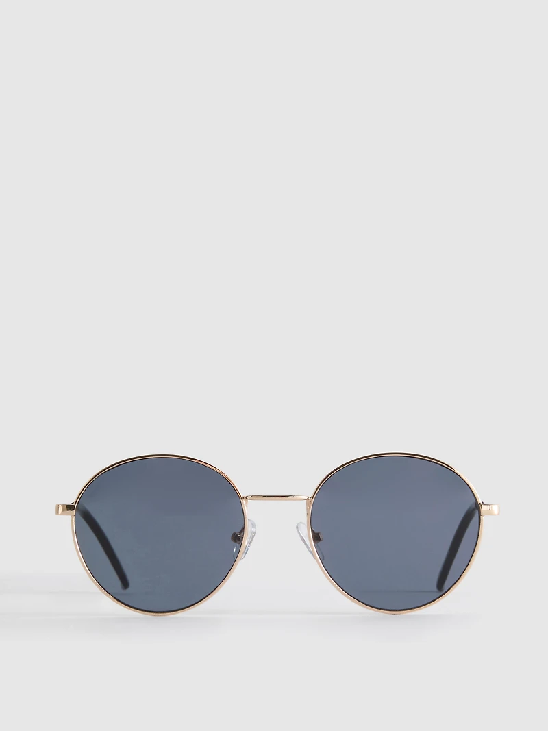Round Metal Sunglasses