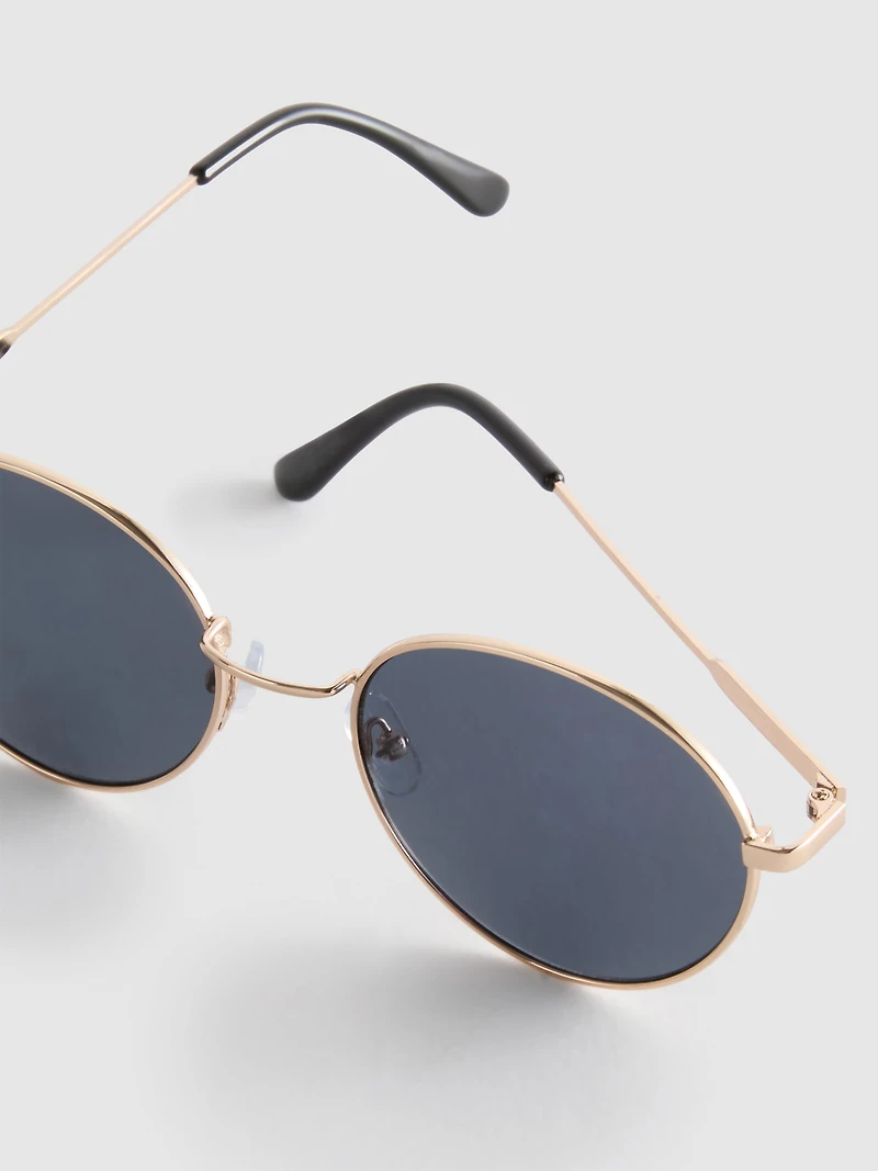 Round Metal Sunglasses