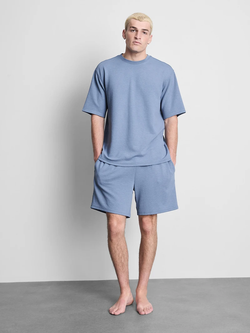 Textured Short Sleeve T-Shirt