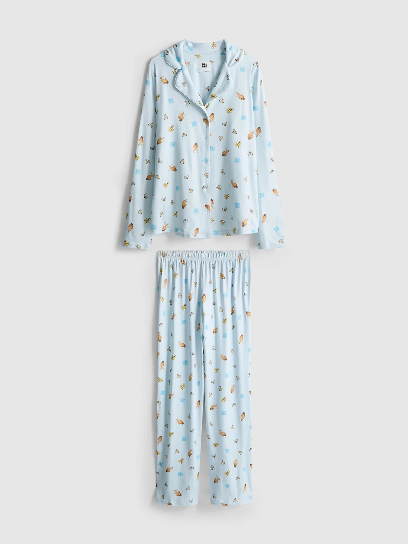 Ice Age Graphic Boyfriend Pajamas