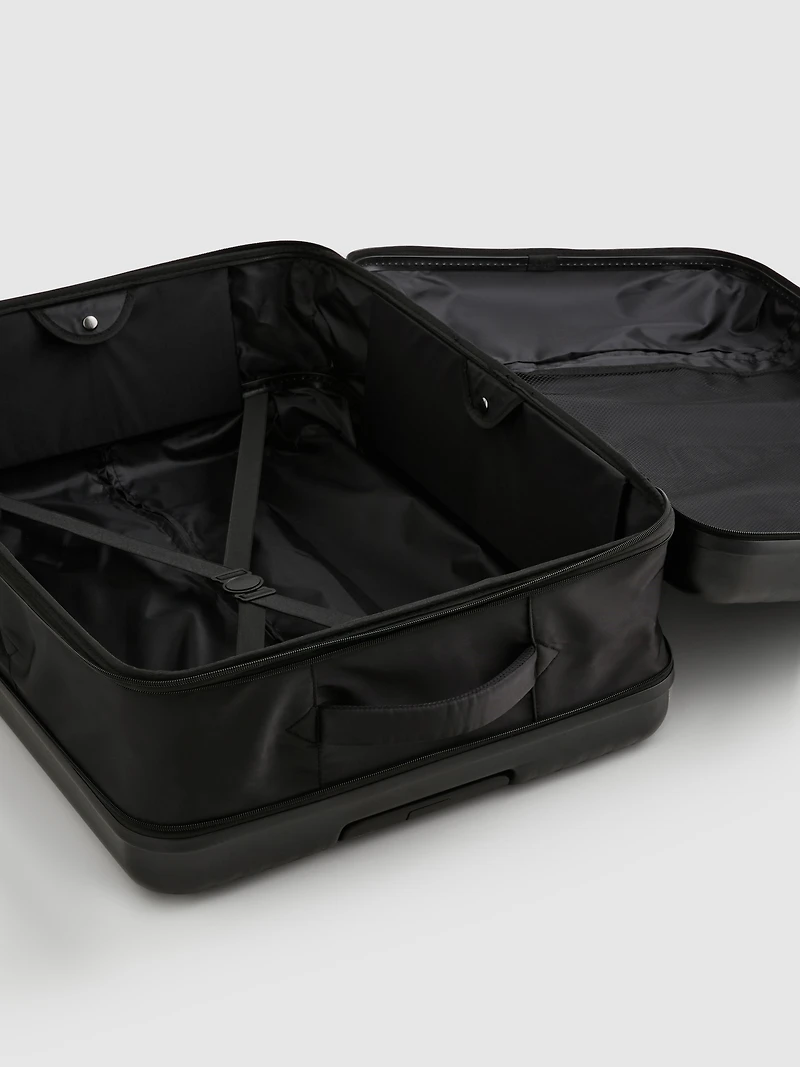 Large Collapsible Hard-Shell Suitcase