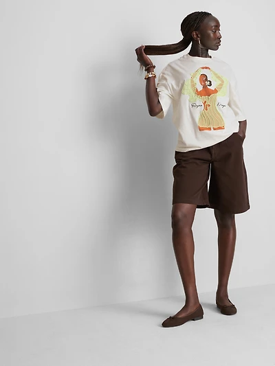Reyna Noriega Oversized Cotton T-Shirt