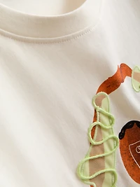 Reyna Noriega Oversized Cotton T-Shirt