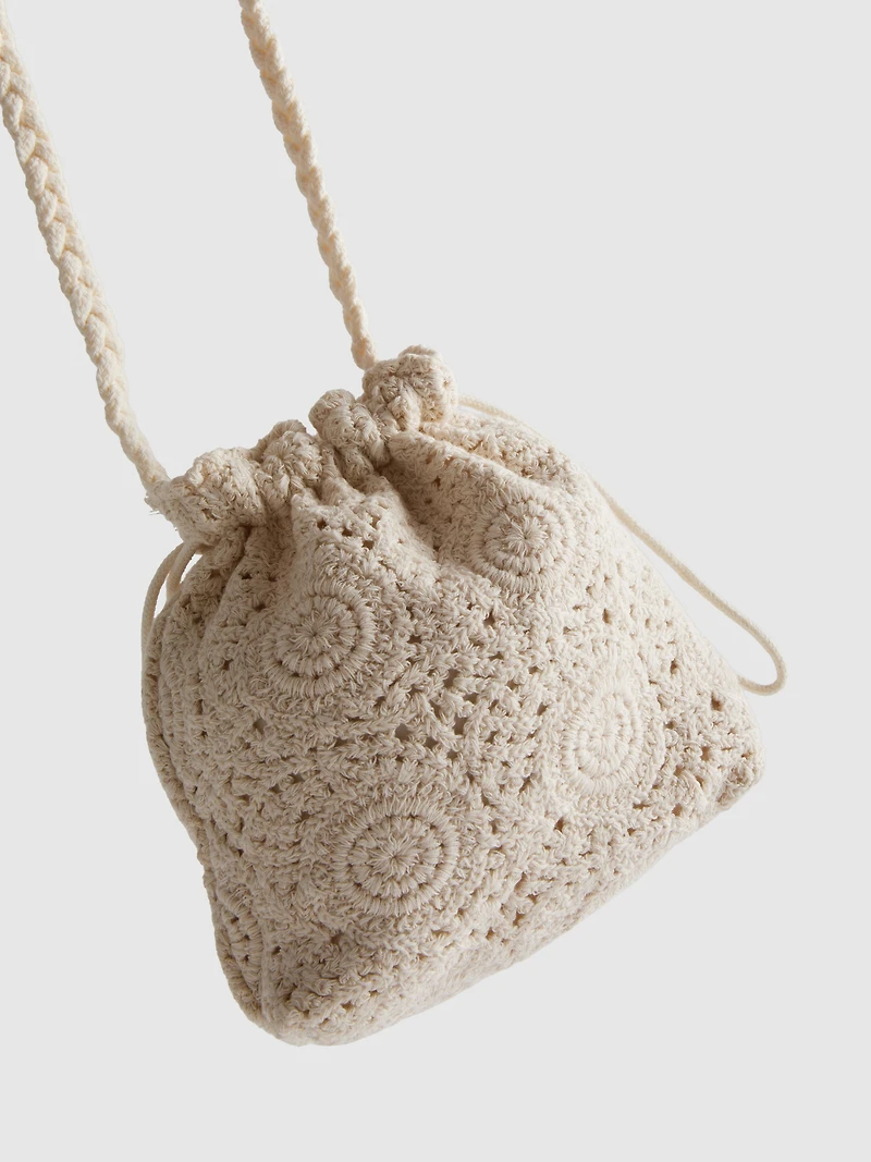 Crochet Crossbody Bag