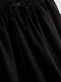 Cotton-Blend Elastic-Waist Shorts