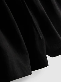 Cotton-Blend Elastic-Waist Shorts