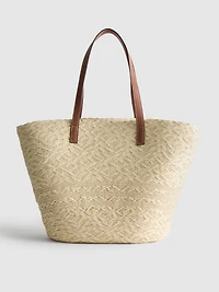 Straw Bucket Bag