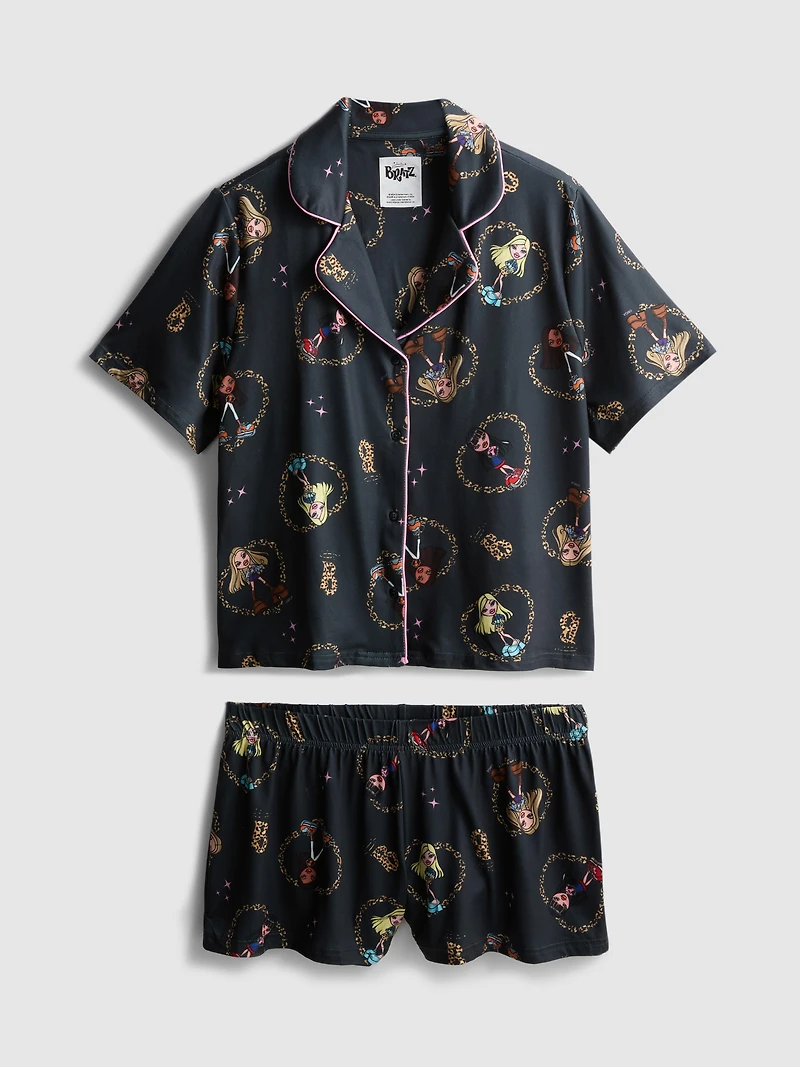 Bratz Graphic Boyfriend Shorty Pajamas
