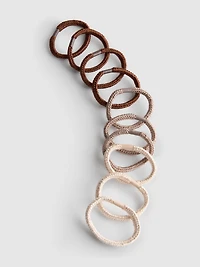 10pk Thick Hair Bands