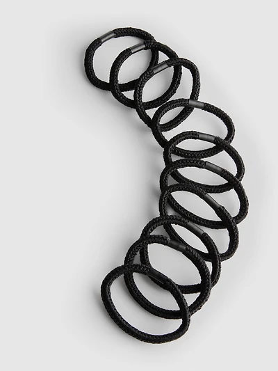 10pk Thick Hair Bands