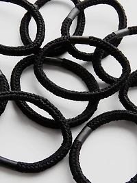 10pk Thick Hair Bands