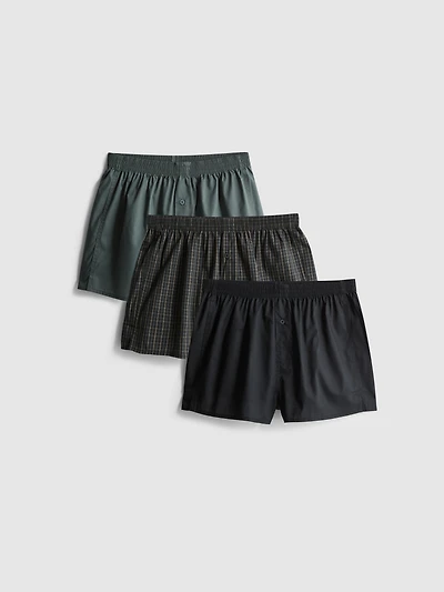 3pk Woven Trunks