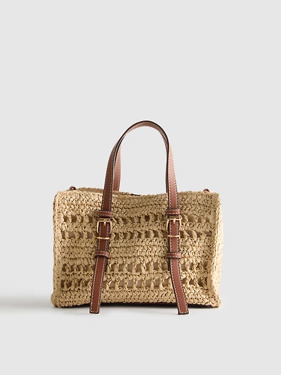 Woven Mini Tote