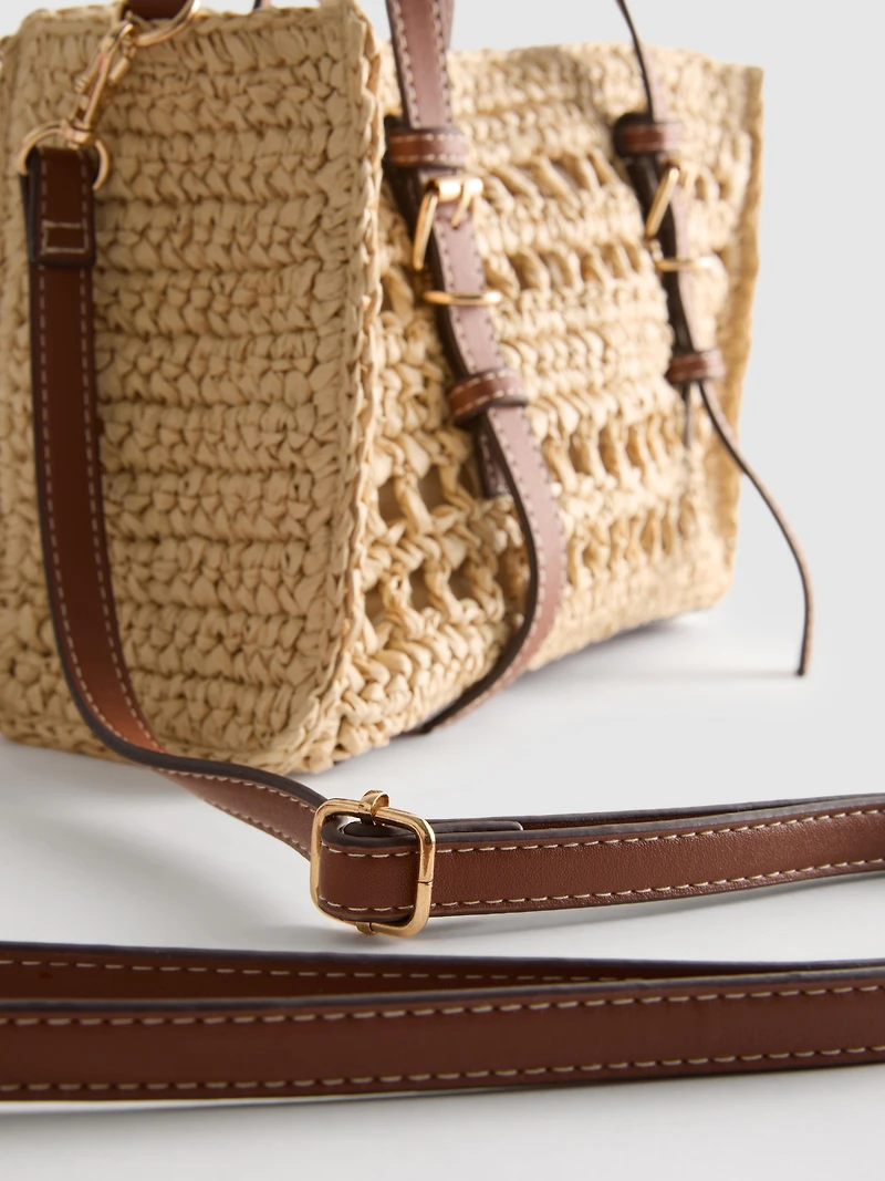 Woven Mini Tote