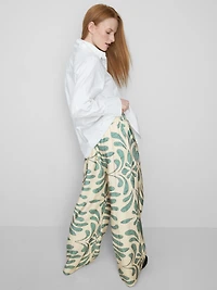 Printed Palazzo Pants