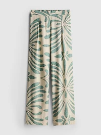 Printed Palazzo Pants