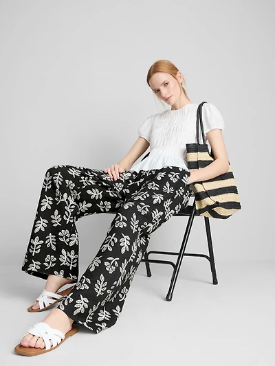 Printed Palazzo Pants