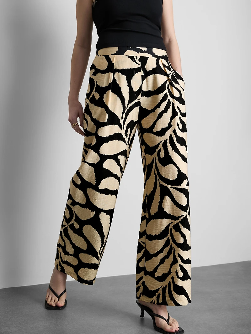 Printed Palazzo Pants