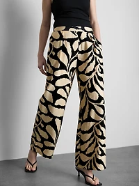 Printed Palazzo Pants