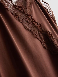 Asymmetric Lace Cami Top