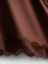 Asymmetric Lace Cami Top