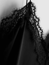 Asymmetric Lace Cami Top